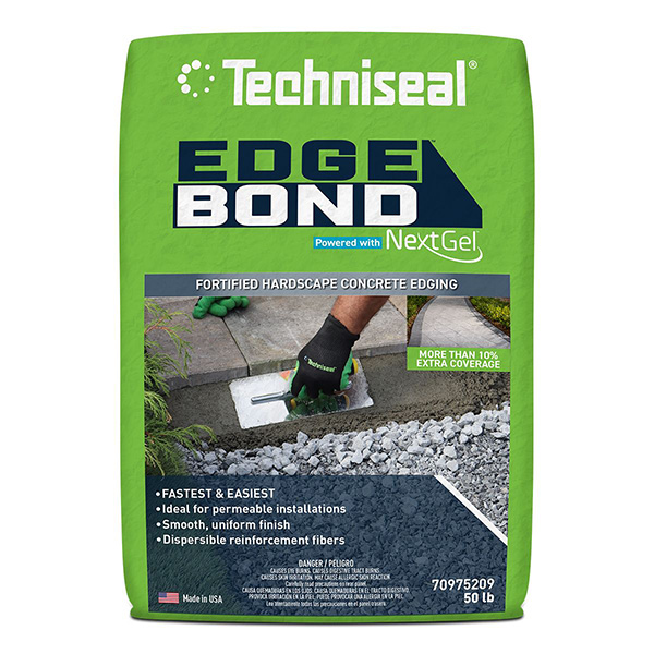 Techniseal® Edge Bond™ - NextGel Fortified Hardscape Concrete Edging 50 lb Bag - Hardscape Supplies